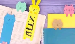 制作书签的视频,轻松制作个性化书签